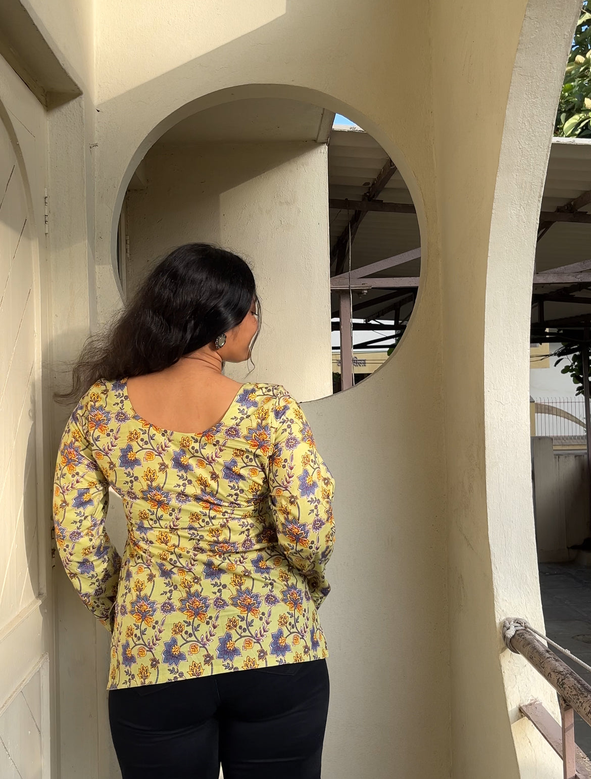 "GARIMA"-full sleeves short kurti