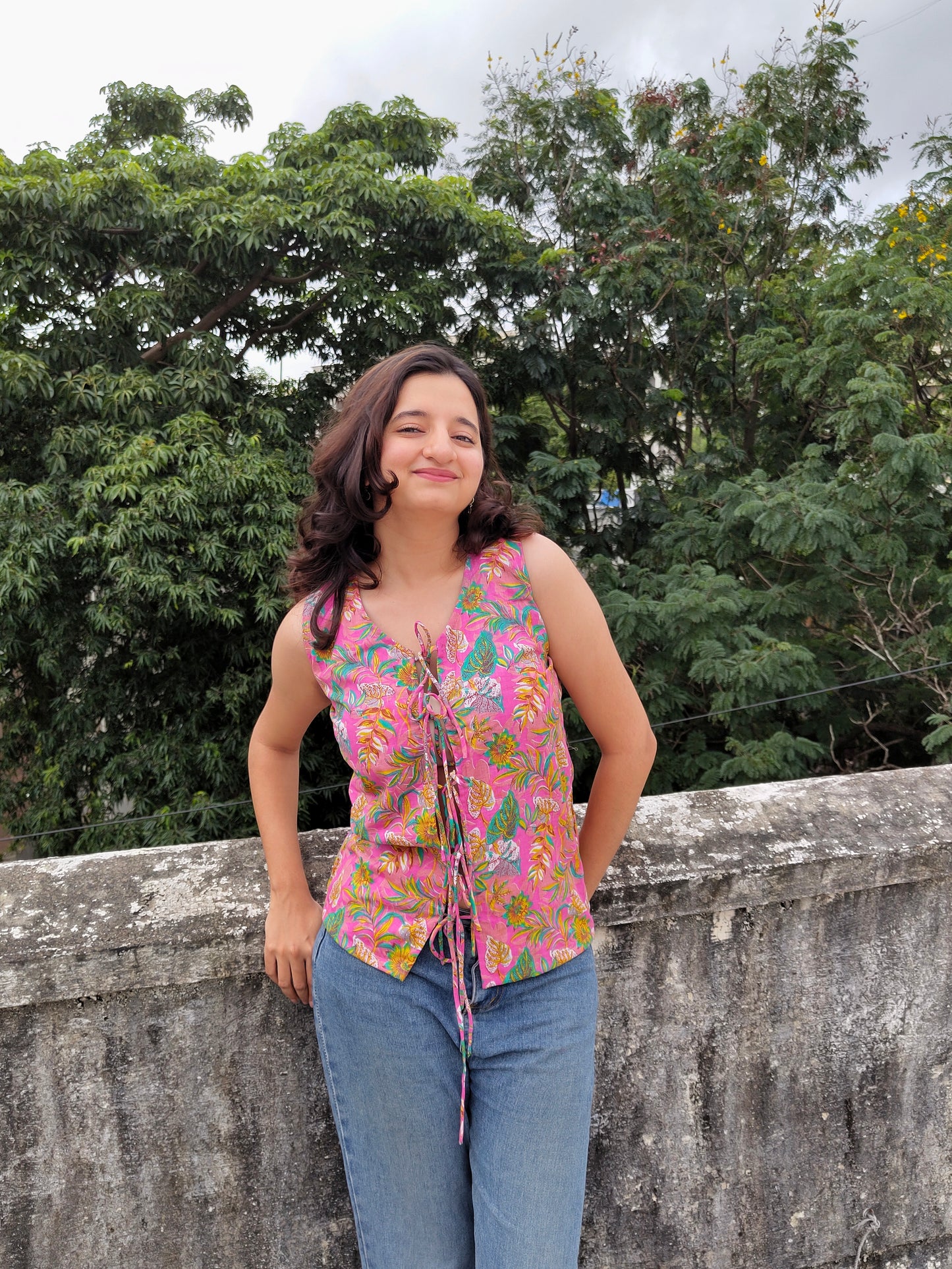 "PRISHA" - vest top